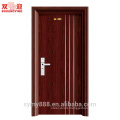 latest simple bedroom door designs steel anti-thief entry door galvanized metal sheet with door handle